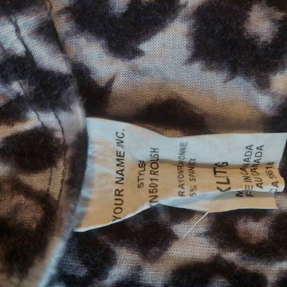 Size XL leopard print maxi skirt - Picture 3 of 3